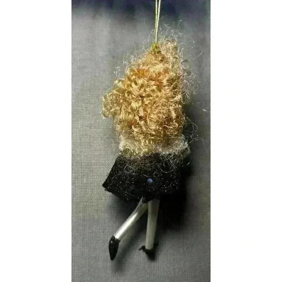 Vintage fabulous elegant Italian glass lady ornament Bloomingdale's Marshall - Picture 3 of 3